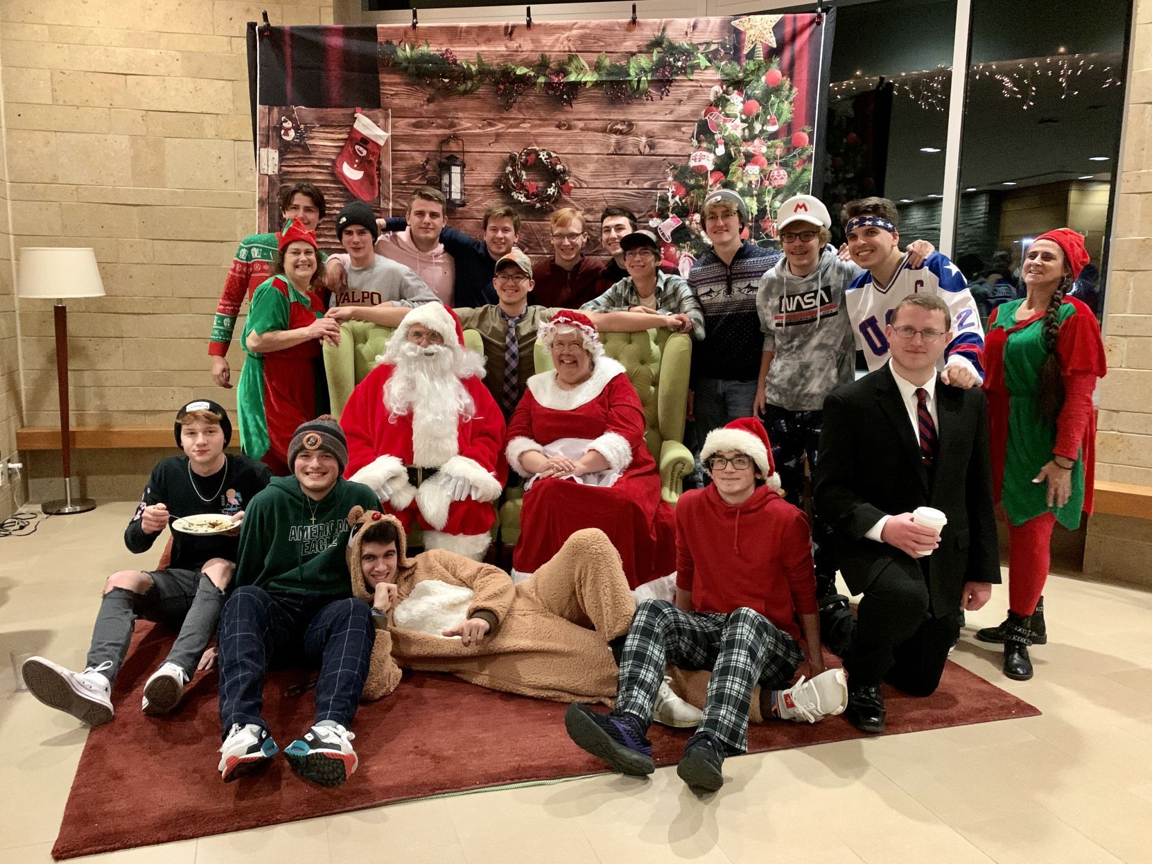Christmas celebrations at the University of Valparaiso